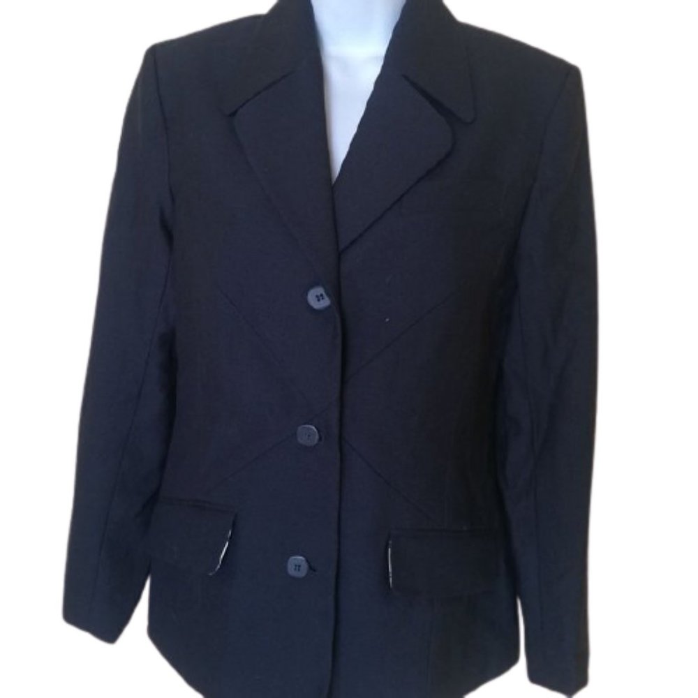 Simon Chang Black Blaze Jacket Size 2